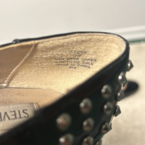 Steve Madden Black Spiked Heels - Picture 5 of 6